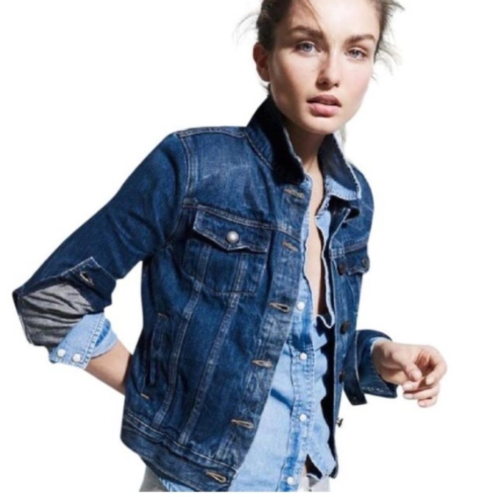 J. Crew Indigo Denim Jacket